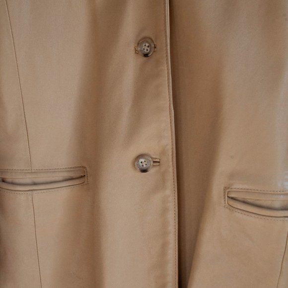 Real leather Banana Republic coat - Picture 4 of 4